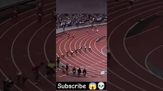 4×100M Relay Olympic Final😱jamaica usa sprinter sprinting 100k 100 relay usainbolt running [upl. by Adna]