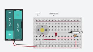 Photoresistor Simulation on Tinkercad [upl. by Soloman85]