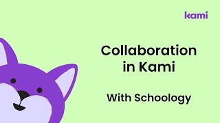 Collaboration in Kami with Schoology [upl. by Massie789]