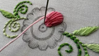 Smashing hand embroidery designhow to start hand embroidery designlatest [upl. by Judd]