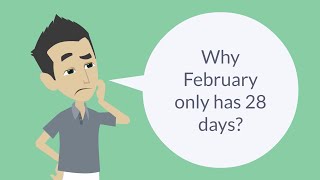 Why does February have only 28 days  IrvoNet [upl. by Lleda]