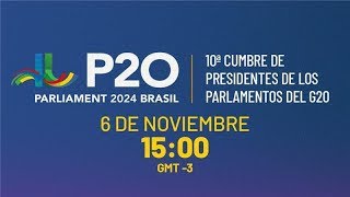 Foro Parlamentario del G20 P20 [upl. by Atinad]