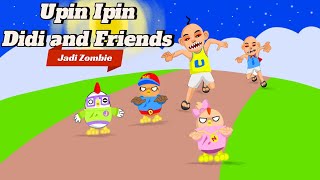 Didi and Friends x Upin jadi Zombi  Didi Lagu Goyang Zombi  Drawing amp Coloring Pages [upl. by Fanni]