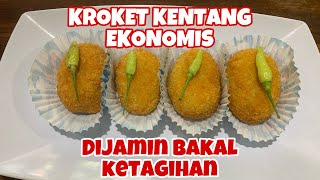 Resep Kroket Kentang Ekonomis Anti Gagal [upl. by Calia]