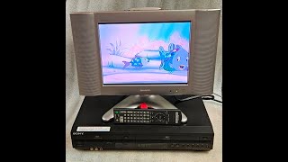 SONY SLV D281P DVDVCR Combo DVD Player Recorder [upl. by Coombs]