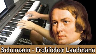 R Schumann  Frohlicher Landmann piano [upl. by Bui796]