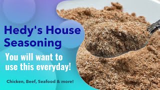 Hedy’s House Seasoning Blend Great for Everyday amp Everything [upl. by Nicol]