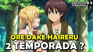 2 TEMPORADA de Ore dake Haireru Kakushi Dungeon  PORQUE NÃO TEVE [upl. by Constantin]