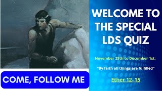 COME FOLLOW ME 1st DEC 2024 [upl. by Sivle]