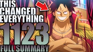 THIS CHANGED EVERYTHING  One Piece Chapter 1123 Spoilers [upl. by Ayikin]