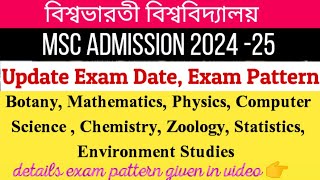 Updated Exam Date MSc Department • Exam Pattern • Full Marks • Document [upl. by Aynwad]