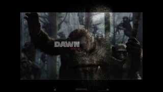 Dawn of the Planet of the Apes  Trailer 2 Instrumental Audio HD  2014 [upl. by Atoiyanap]