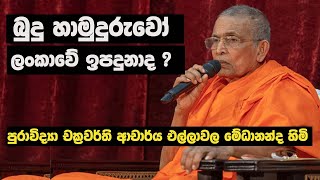 දිඹුලාගල සෙල්ලිපිය සහා ලංකාවේ බුදු උපත  එල්ලාවල මේධානන්ද හිමි  Ellawala Medhananda Thero [upl. by Eeslehc]