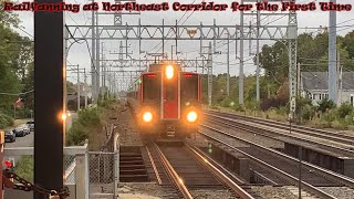 First time Railfanning in the Northeast Corridor Railfanning at Stratford CT 9252024 [upl. by Trutko898]