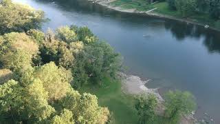 Drone video of KennerdellPA near Allegheny river [upl. by Ertemed]