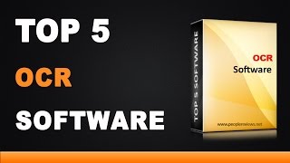 Best OCR Software  Top 5 List [upl. by Asylem]