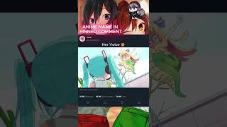 Her voice is so adorable  Drop Kick On My Devil X  anime animeedit animedits hatsunemiku [upl. by Everrs641]