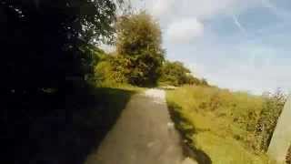 Timelapse of cycle from Holme Pierrepont to Cranfleet Lock [upl. by Frame]