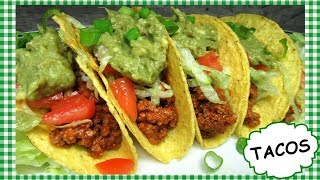 How To Make Mexican Ground Beef Tacos [upl. by Arekahs]