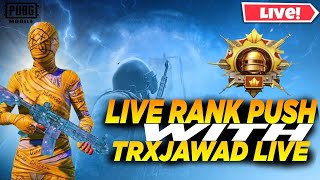 ROAD TO CONQUER  PUBG MOBILE LIVE RANK PUSH  JAWAD LIVE [upl. by Mandych]