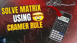 Master Cramers Rule in Minutes  Cramers Rule of Matrix  cramers rule [upl. by Ardnoyek475]