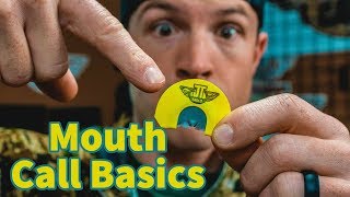 How to use a TURKEY Mouth call  THE BASICS [upl. by Naehs]