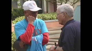 Miami Marlins visit Young Viejos softball team of Coral Gables [upl. by Dulcinea]