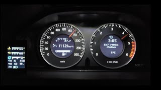 Volvo V70 08 D5 24D acceleration stock vs remap [upl. by Weinrich]