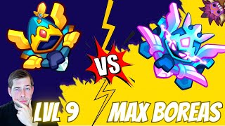 Can lvl 9 Boreas win against Max Boreas  Rush Royale [upl. by Ankeny]