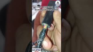 CÓMO PROBAR LA BOMBA DE GASOLINA automotiveelectronics electricidadautomotriz mecanicaautomotriz [upl. by Lenahtan]