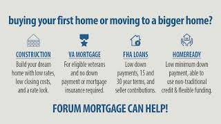 FORUM First Mortgage Options [upl. by Asen994]