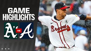 As vs Braves Game Highlights 6224  MLB Highlights [upl. by Atelra]