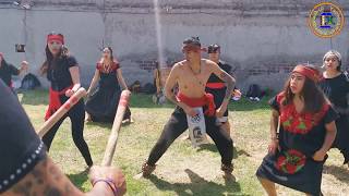 REHILETE DANZA DE PRACTICA EJECUTADA POR Calpulli Yaotecameh Xitonquiauhco [upl. by Ahseiuqal]