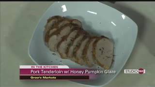 Rosemary Pork Tenderloin with Honey Pumpkin Glaze part 1 [upl. by Noral]