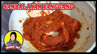 RESEP SAMBAL AYAM BAKAR  CARA MEMBUAT SAMBAL YANG ENAK  RESEP SAMBAL INDONESIA [upl. by Marmaduke265]