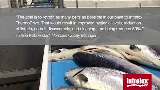 Video Case Study Intralox ThermoDrive Salmon Processing [upl. by Traci]