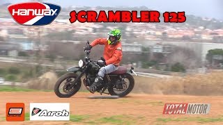 Hanway Scrambler 125  Prueba  Test  Review en español  Total Motor TV [upl. by Neelyahs402]