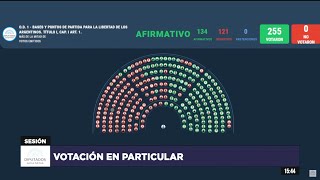 Diputados aprobó los artículos de ley quotBasesquot sobre declaración de emergencia pública [upl. by Suiremed]