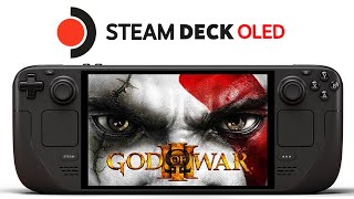 God of War 3 Steam Deck OLED  PS3 Emulation  RPCS3  SteamOS 35 [upl. by Nwahsd869]