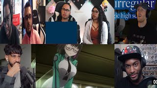 THE IRREGULAR AT MAGIC HIGHSCHOOL EPISODE 1 REACTION MASHUP [upl. by Ihteerp]