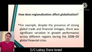 Regionalization and Globalization I Group 3 I Socio 10 [upl. by Stalker]