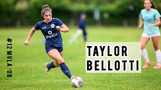 Taylor Bellotti 12  ECNL Playoffs  G08 MVLA vs FC Stars Blue  Seattle WA [upl. by Barmen]