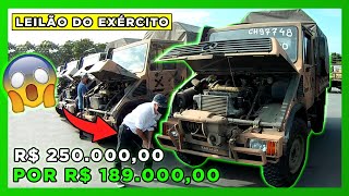 CARROS EXCLUSIVOS NO LEILÃƒO DO EXÃ‰RCITO DO RIO DE JANEIRO  PARTE 1 [upl. by Tristis]