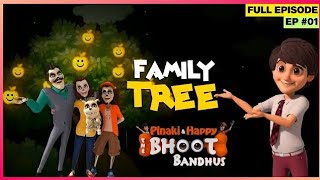 pinaki amp Happy Bhoot Bandhus  family tree pinakicartoon [upl. by Einafpets969]