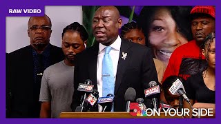 Raw video Attorney Ben Crump family of Sonya Massey speak after fatal shooting video released [upl. by Oznola]