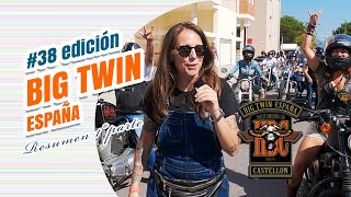 ⚡BIG TWIN España⚡2023 👉 38 Edición Concentración motos Harley Davidson en Castellón [upl. by Aviv]