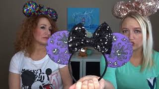 DISNEY MINNIE EAR COLLECTION HAUL [upl. by Neelia]