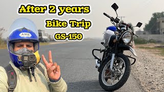 After 2 years Apni bike Suzuki GS 150 pe Trip kiya ❤️ [upl. by Naharba227]