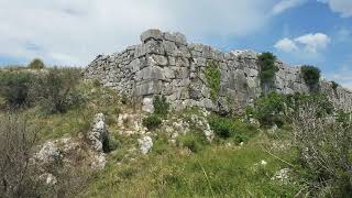 Titans Cyclopean Megalithic Polygonal masonry 2 km long Part 2 Norba Italy Megalithic Maiden 2018 [upl. by Terraj]