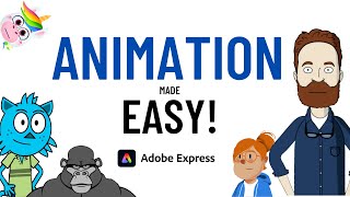 Create Animations with your Voice EASILY with Adobe Express [upl. by Stannwood]